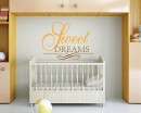Sweet Dreams Quotes Wall  Art Stickers
